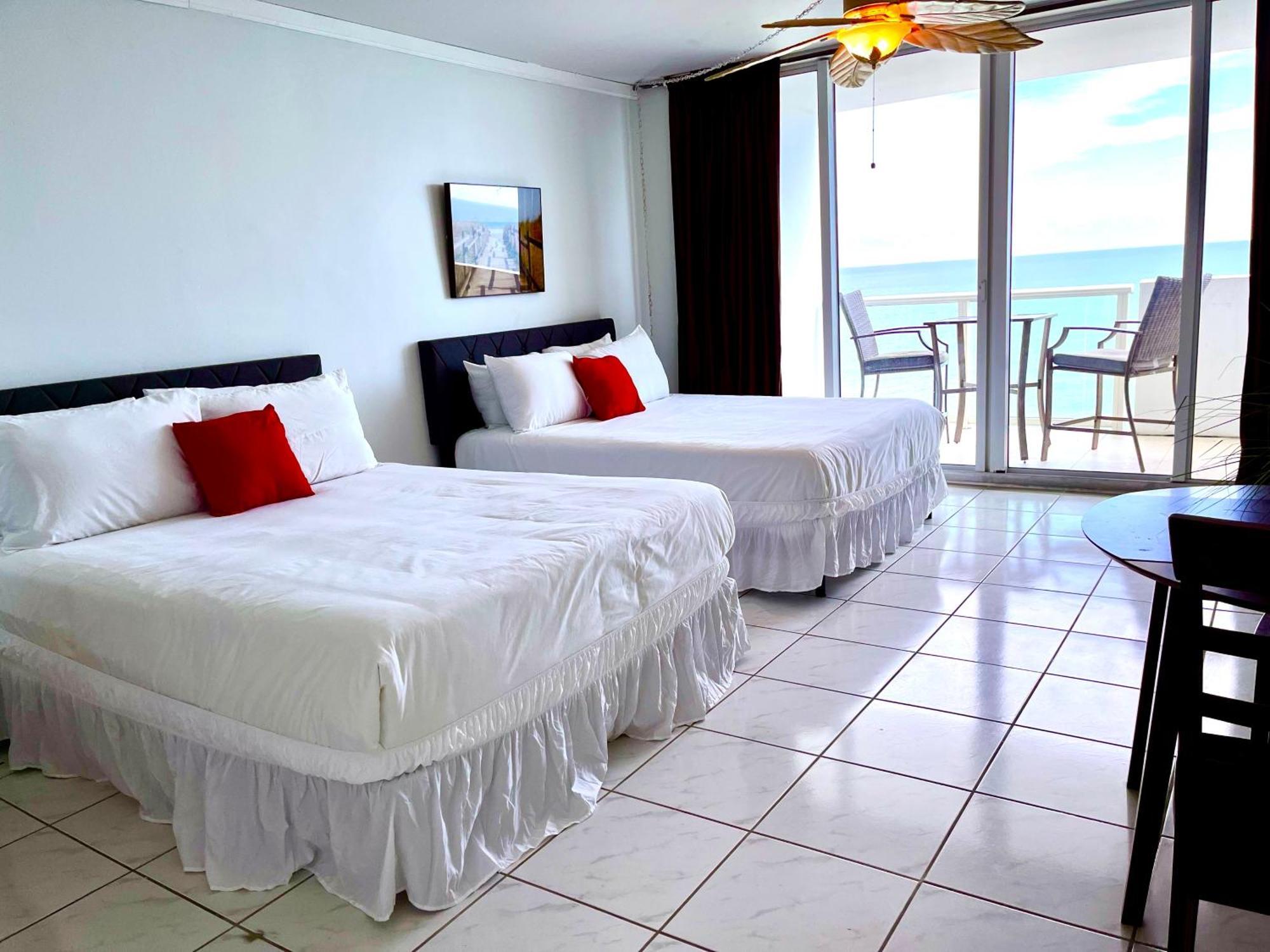 Castle 1527 Studio Balcony Direct Beach Access, Pool, Tennis, Free Parking Villa Miami Beach Esterno foto